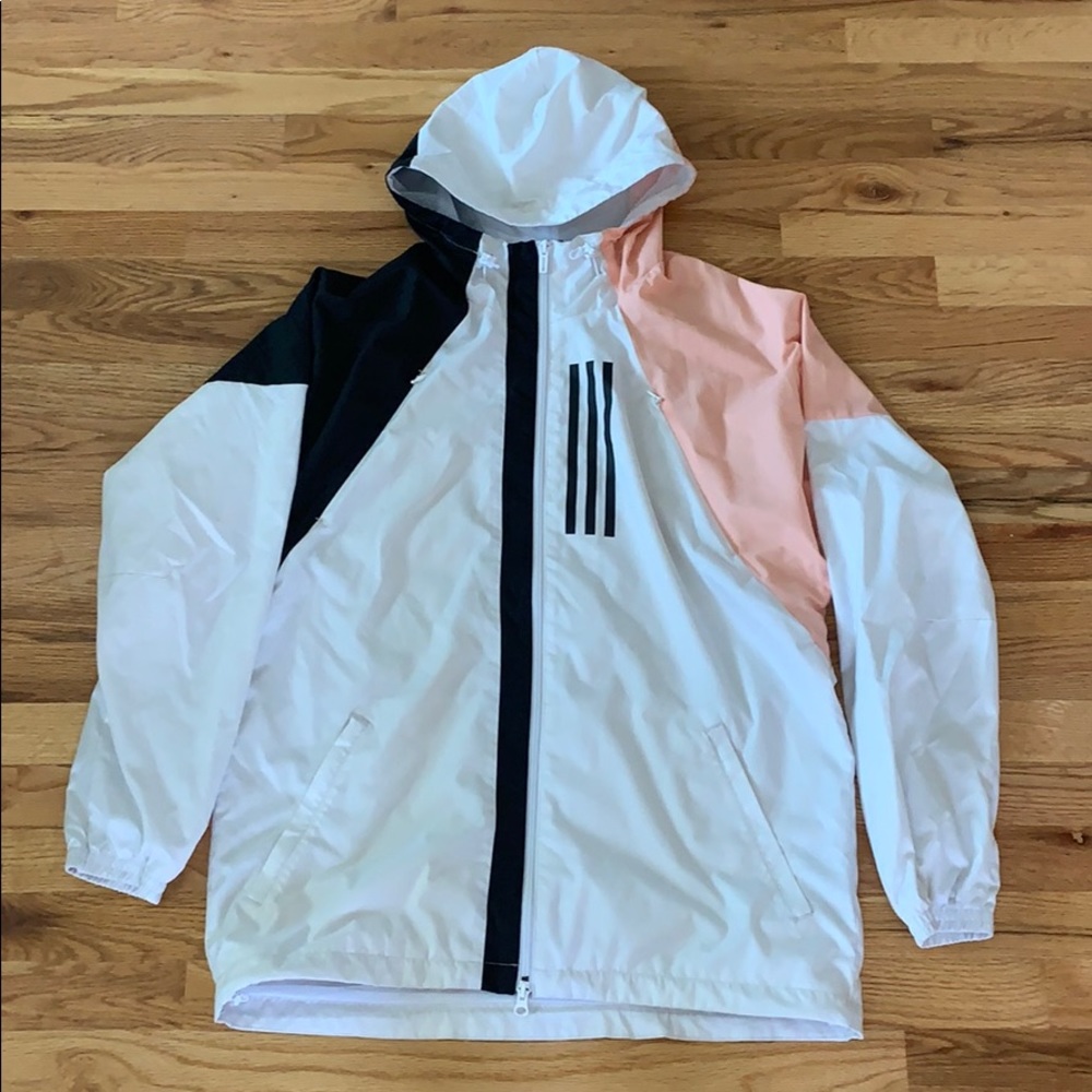 Adidas Multi-Colored Windbreaker